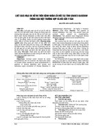 LOÉT GIÁC mạc DO hở MI TRÊN BỆNH NHÂN lồi mắt ác TÍNH GRAVES BASEDOW THÔNG báo một TRƯỜNG hợp và hồi cứu y văn