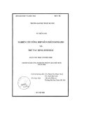 Nghiên cứu tổng hợp dẫn chất isoniazid và thử tác dụng sinh học