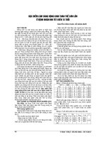 ĐẶC điểm lâm SÀNG ĐỘNG KINH TOÀN THỂ cơn lớn ở BỆNH NHÂN NHI từ 5 đến 15 TUỔI