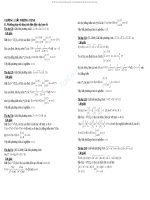 các phương pháp giải bất phương trình