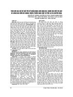 THEO dõi các CHỈ số CHỦ yếu về CHUẨN đoán lâm SÀNG HIV, CHĂM sóc điều TRỊ ARV và CẢNH báo sớm HIV KHÁNG THUỐC ở MIỀN NAM   một số tồn tại và KHUYẾN NGHỊ