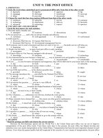 Bài tập tiếng anh 11 cả năm 