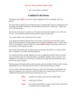 BÀI LUẬN TIẾNG ANH HAY   confined to the house 