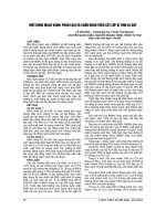 MỘT ĐỘNG MẠCH VÀNH  PHÂN LOẠI và CHẨN đoán TRÊN cắt lớp VI TÍNH 64 dãy