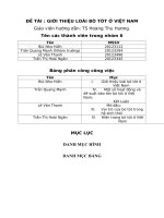 Giới thiệu Bò tót ở Việt Nam