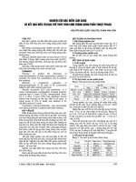 NGHIÊN cứu đặc điểm lâm SÀNG và kết QUẢ điều TRỊ đục THỂ THỦY TINH CHÍN TRẮNG BẰNG PHẪU THUẬT PHACO