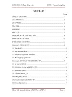 Một số tính năng nổi trộ của MPLS TP só với MPLS  luận văn thạc sĩ ngành kỹ thuật điện tử