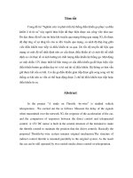 Nghiên cứu và phát triển hệ thống ga gián tiếp bằng điện tử phục vụ điều khiển ô tô từ xa