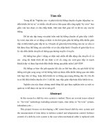 Nghiên cứu và phát triển hệ thống chuyển số gián tiếp phục vụ điều khiển ô tô từ xa