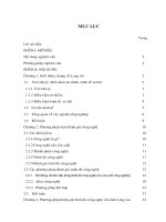 Điều tra thực trạng và đánh giá trình độ công nghệ một số ngành công nghiệp tỉnh long an