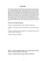 kế toán vốn bằng tiền và các khoản phải thu, phải trả của công ty TNHH SX TM 