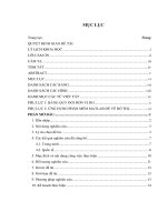Nghiên cứu thiết kế, chuyển đổi hệ thống nhiên liệu DIESEL điều khiển điện tử VE EDC trên xe huyndai 1t25 h100