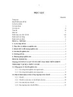 Tổ chức dạy học môn giáo dục học nghề nghiệp theo học tập dựa trên vấn đề tại trường đại học sư phạm kỹ thuật vĩnh long