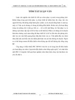 Nghiên cứu thiết kế và chế tạo mô hình robot phục vụ trong phòng chờ