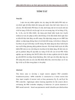 Điều khiển PID một nơ ron thích nghi dựa trên bộ nhận dạng mạng nơ ron RBF