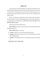 Thiết kế dạy học môn công nghệ 11 theo định hướng dựa trên vấn đề