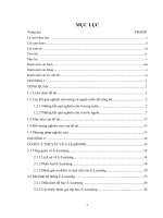 Đề xuất, thiết kế và triển khai hệ thống đào tạo trực tuyến về công nghệ ôtô ứng dụng mã nguồn mở