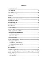 Đề xuất giải pháp vận dụng quan điểm sư phạm tương tác vào dạy kỹ năng nói tiếng anh trình độ ket (a2) tại trung tâm anh ngữ quốc tế sài gòn