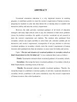 Thực trạng và giải pháp hướng nghiệp học sinh trung học cơ sở tại huyện bình chánh thành phố hồ chí minh