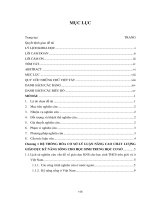 Thực trạng và giải pháp nhằm nâng cao chất luợng giáo dục kỹ năng sống cho học sinh tại trường trung học cơ sở tam lộc huyện phú ninh tỉnh quảng nam