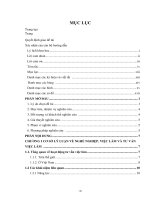 Thực trạng và giải pháp nâng cao năng lực tư vấn việc làm cho nhân viên tư vấn tại các trung tâm giới thiệu việc làm thành phố cần thơ