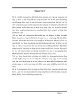 Điều khiển chiếu sáng bằng fuzzy logic