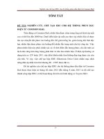 Nghiên cứu chế tạo edu cho hệ thống phun dầu điện tử common rail