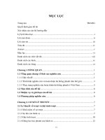 Tính toán hiệu quả phanh và ổn định phanh của ô tô có trang bị hệ thống phanh chống hãm cứng ABS