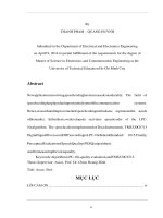 Thực hiện thuật toán nén thoại và thực nghiệm trên KIT TMS320C6713