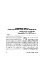 CÁC HÀNH VI NGUY cơ lây NHIỄM HIV của NHÓM NGHIỆN CHÍCH MA túy và nữ mại dâm tại TỈNH hải DƯƠNG năm 2009