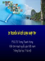 Di truyền và rối loạn nhịp tim
