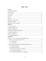 Xây dựng bộ câu hỏi trắc nghiệm khách quan môn nghề nấu ăn lớp 11 tại trường THPT trấn biên, thành phố biên hoà, tỉnh đồng nai