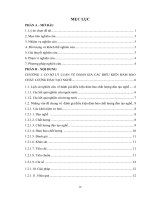 Đánh giá thực trạng và đề xuất giải pháp nâng cao hiệu quả các điều kiện đảm bảo chất lượng đào tạo tại trường cao đẳng nghề bình thuận