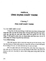 Ebook hương liệu và ứng dụng  phần 2 văn ngọc hướng