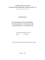 Tóm tắt luận án  quá trình dân chủ hóa ở inđônêxia từ năm 1945 đến nay   nhìn từ góc độ giai cấp trung lưu và xã hội dân sự 