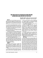 THỰC TRẠNG CUNG cấp và sử DỤNG DỊCH vụ KHÁM CHỮA BỆNH tại BỆNH VIỆN đa KHOA HUYỆN văn yên, TỈNH yên bái