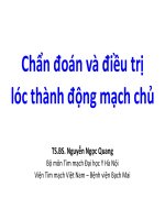 Chẩn đoán và điều trị lóc thành động mạch chủ