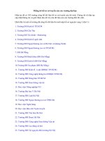 thống kê hồ sơ xét tuyển của các trường đại học 2015