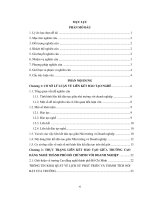 Đề xuất một số giải pháp liên kết đào tạo nghề giữa trường cao đẳng nghề thành phố hồ chí minh với doanh nghiệp nhằm nâng cao chất lượng dạy nghề