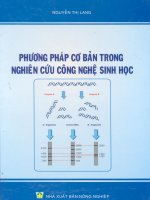Ebook phương pháp cơ bản trong nghiên cứu công nghệ sinh học phần 1 NXB nông nghiệp
