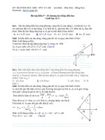 bài tập điểm 9-10 chương dao động cơ hoc vật lý 12