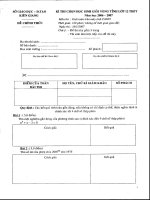 NGÂN HÀNG ĐỀ THI HSG TỈNH KIÊN GIANG MÔN CASIO TOÁN LỚP 12