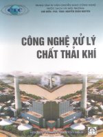 Ebook công nghệ xử lý chất thải khí phần 1 NXB khoa học và kỹ thuật