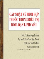 Cập nhật về phối hợp thuốc trong điều trị rối loạn lipid máu