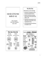 Chọn mẫu và cỡ mẫu trong nghiên cứu y học