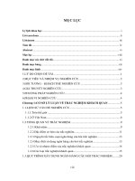 Xây dựng ngân hàng câu hỏi trắc nghiệm môn nguyên phụ liệu may tại trường đại học sư phạm kỹ thuật TPHCM