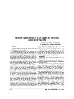 NGHIÊN cứu đặc điểm lâm SÀNG và cận lâm SÀNG của mắt cận THỊ NẶNG tại BỆNH VIỆN mắt TRUNG ƯƠNG