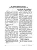 VAI TRÒ của SIÊU âm TRONG LÒNG MẠCH (IVUS) TRONG ĐÁNH GIÁ tổn THƯƠNG MẠCH VÀNH tại vị TRÍ CHIA đôi