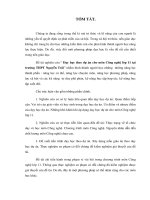 Dạy học theo dự án môn công nghệ lớp 11 tại trường trung học phổ thông nguyễn trãi bình dương