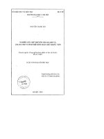 Nghiên cứu chế thử bột celulose và tinh thể dùng bào chế thuốc viên